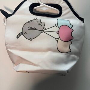 Pusheen White and Pink Lunch Bag